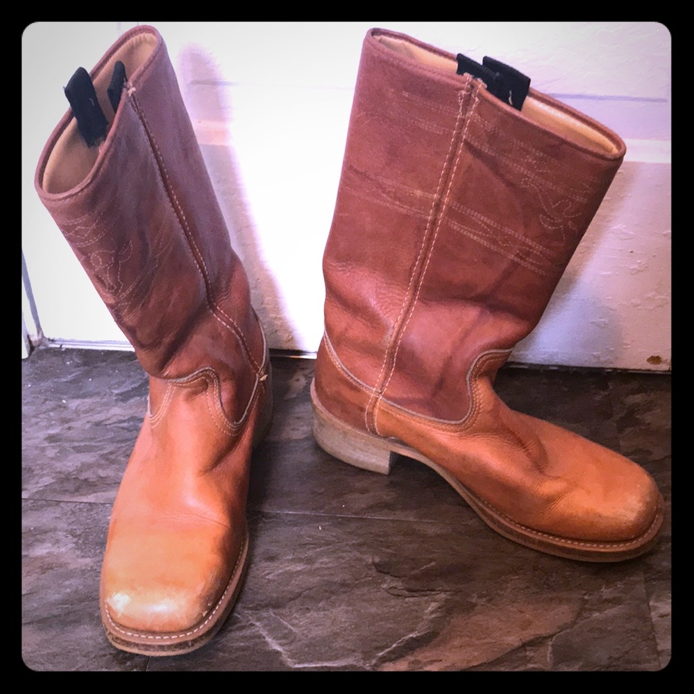 Vintage Leather Boots